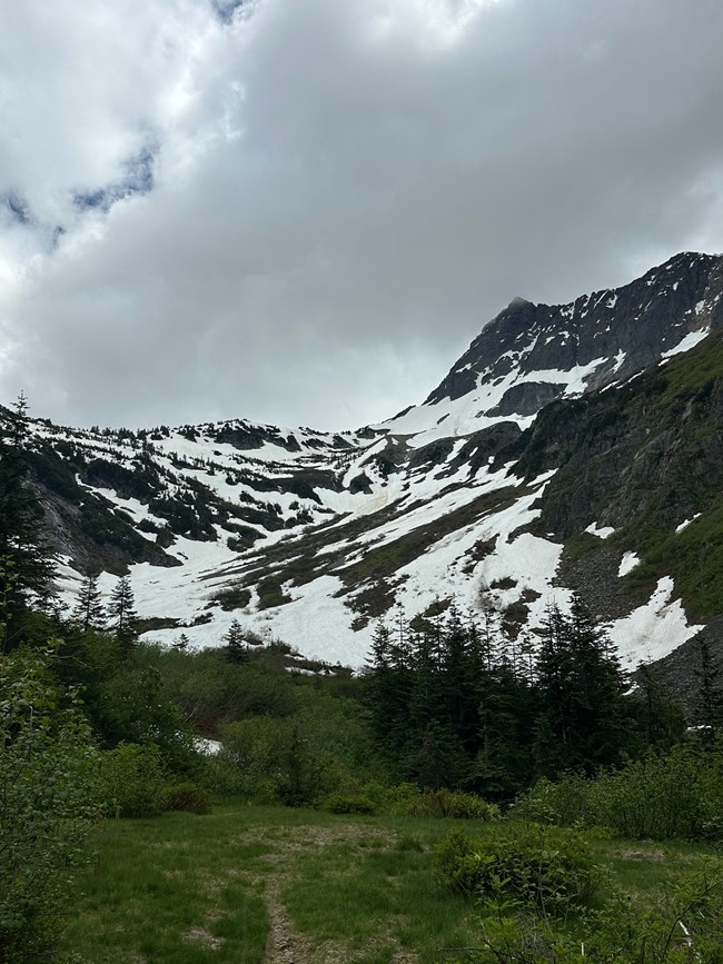 Cascade Pass conditions early June.