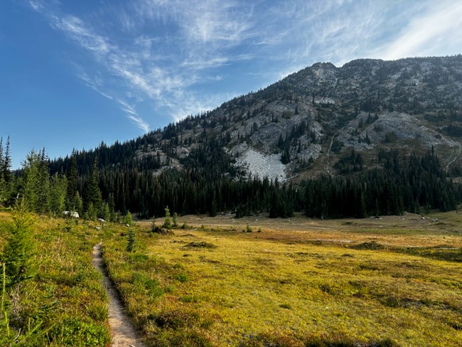 Late summer views from near McAlester Pass.