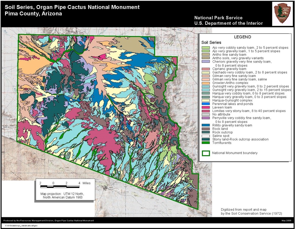 Maps - Organ Pipe Cactus National Monument (U.S. National Park Service)