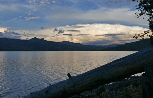 Storm brewing south of Yellowstone Lake
