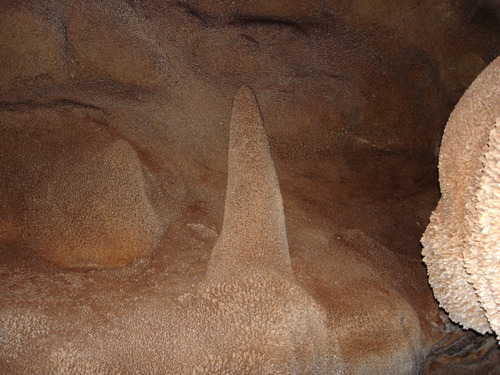 Brownish red bumpy rock