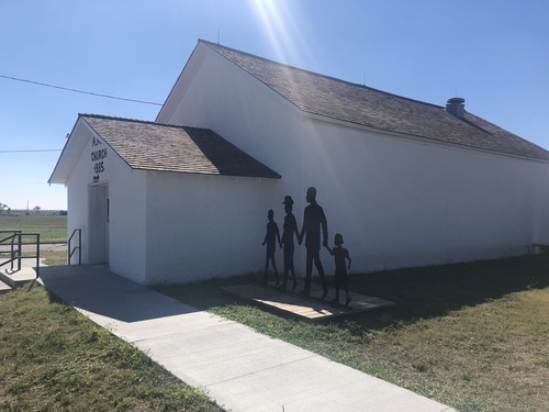 Side view of the AME Church