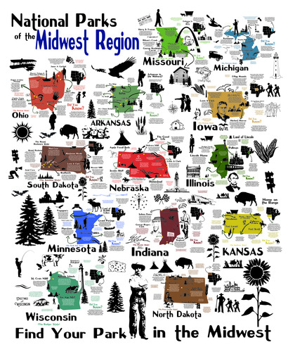States of the Midwest Region