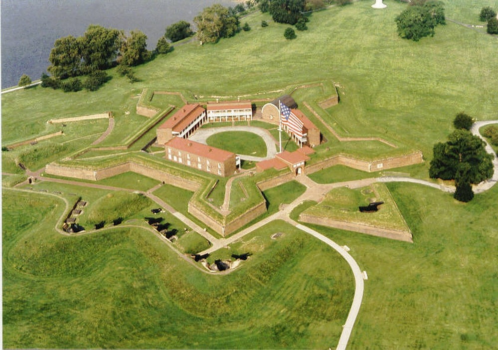 Fort McHenry aerial photo | National Parks Near Baltimore