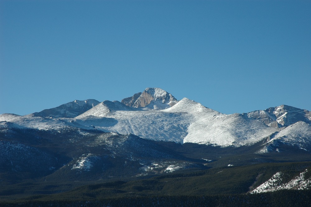 White-capped Longs Peak
