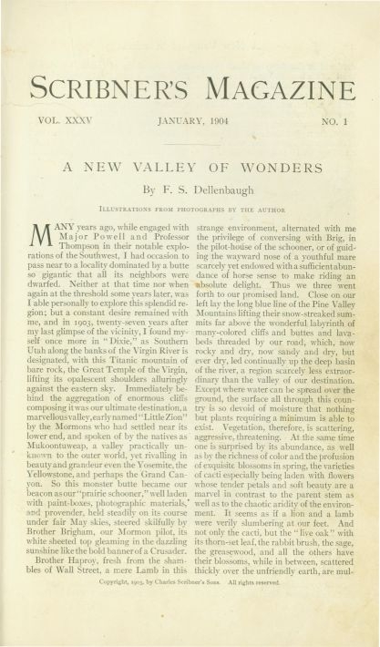 Scribner's Magazine, 1904