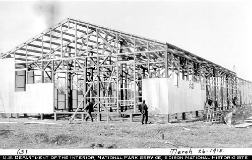 Edison Benzol Plant, Aniline Building under construction; Johnstown, PA; March 26, 1015. 10.205/16
