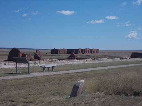 Barracks and Hospital Third Fort Union