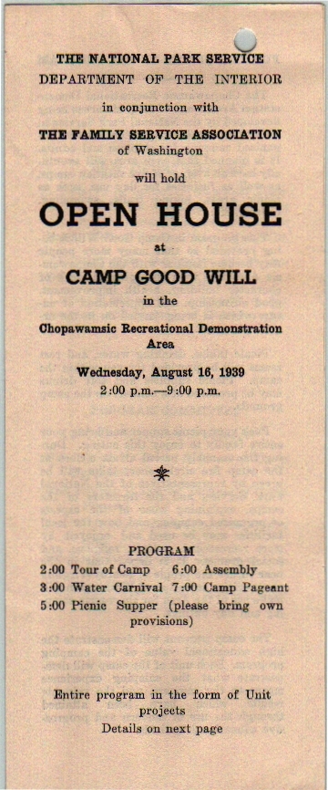 Summer Camps to 1948