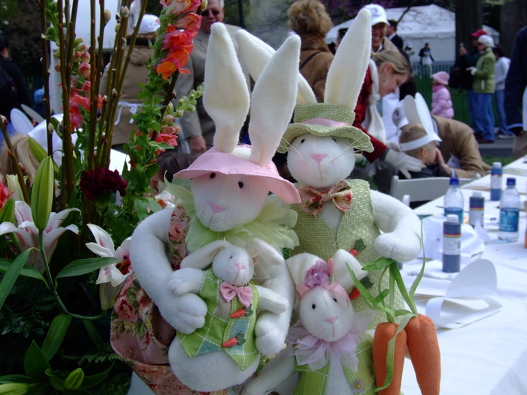 Easter bunny decorations