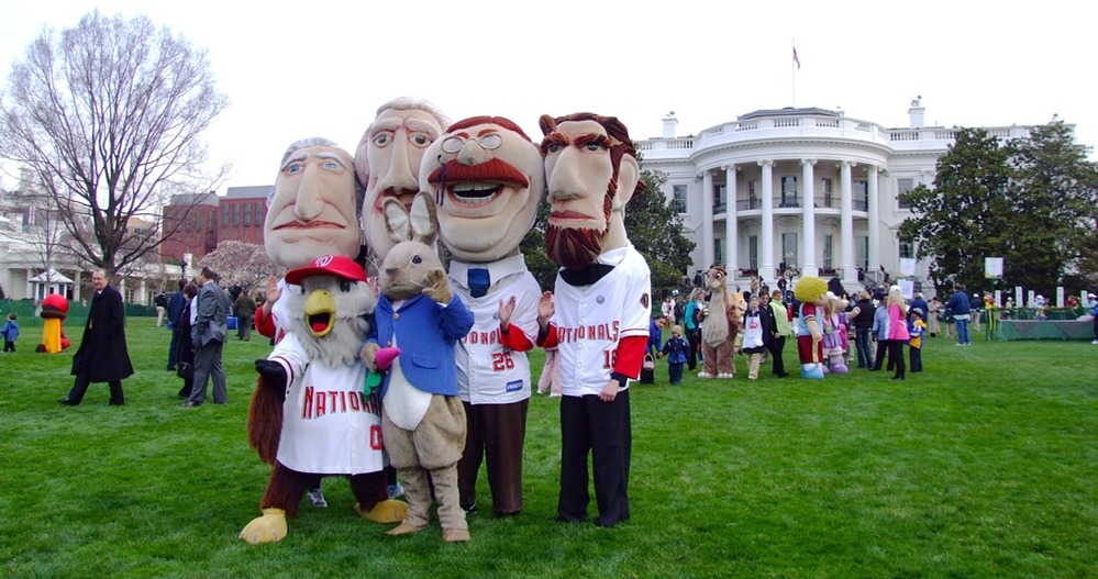 Strolling Characters from the Washington Nationals