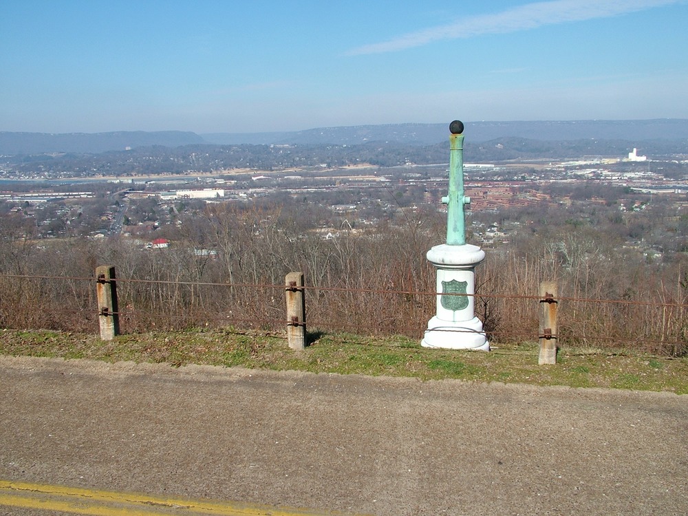Monument in memory of Colonel Edward H. Phelphs, killed November 25, 1863.