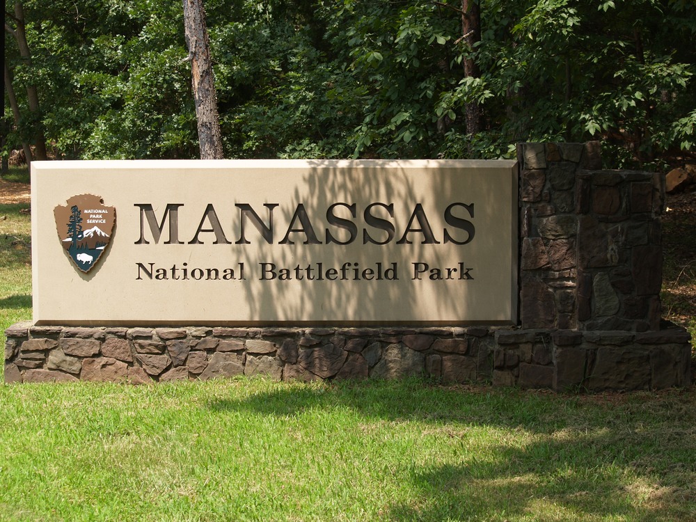 Entrance to Manassas National Battlefield | National Parks Near Virginia Beach