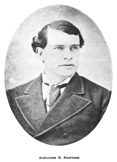 Shepherd Parkway is named after the native Washingtonian. Mr. Shepherd is known for several major city improvements, including establishing its first governor.