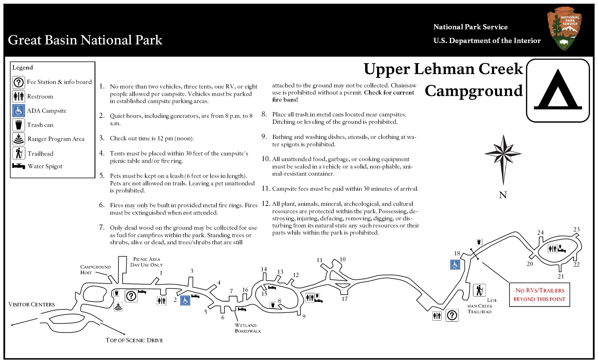 Campgrounds - Great Basin National Park (U.s. National Park Service)