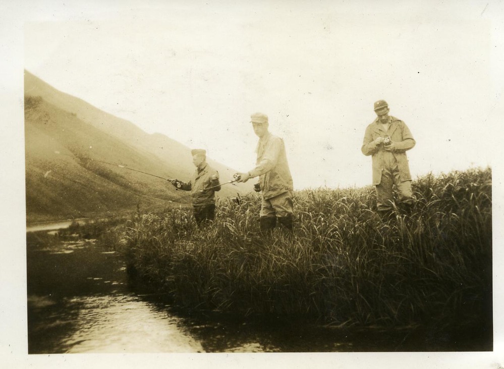 Men fishing