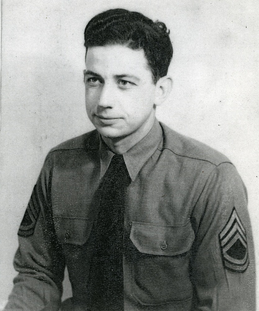 Portrait of young man in uniform