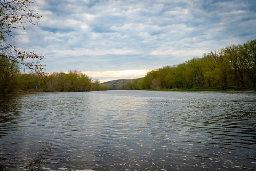 A view from on the Delaware River