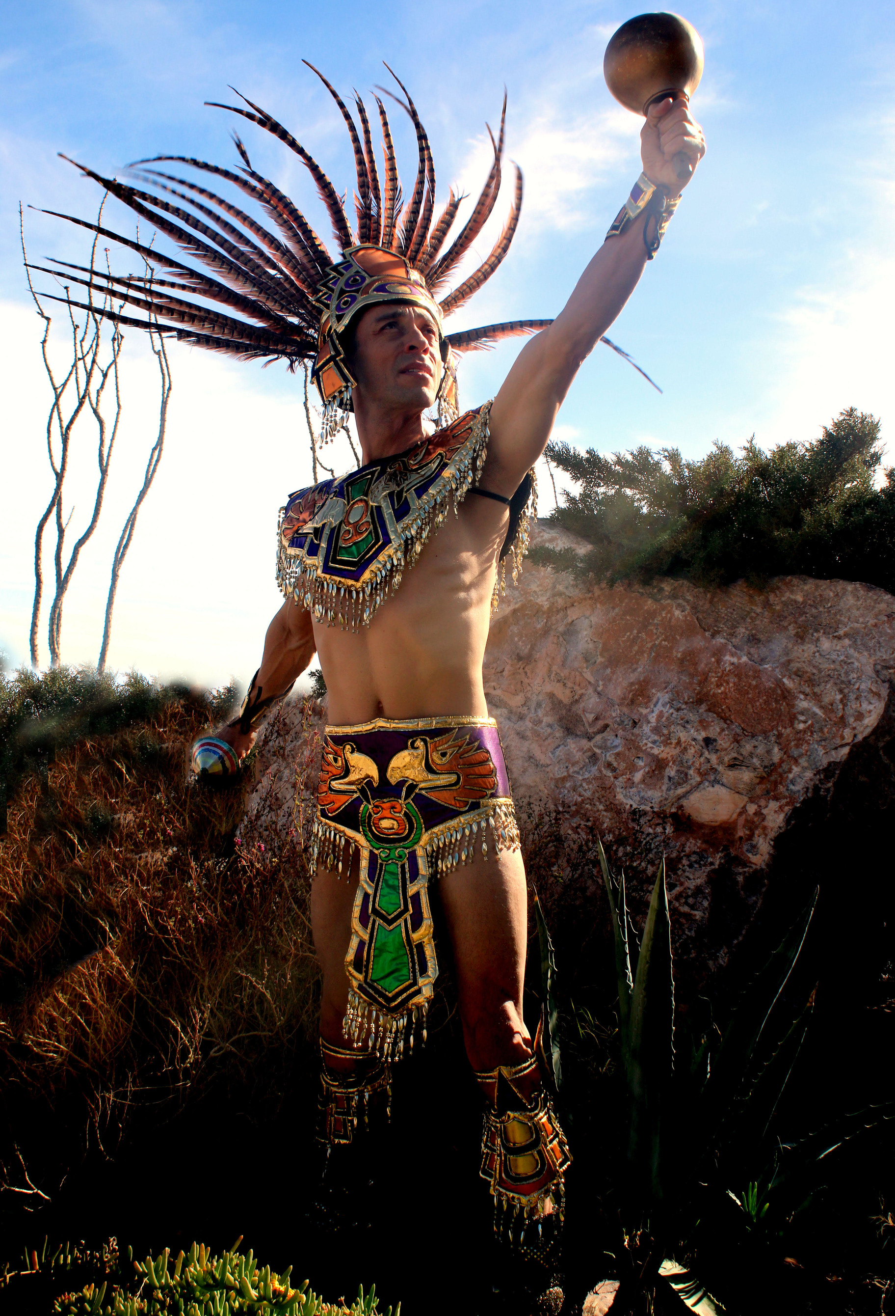 Aztec Warrior Costume Men