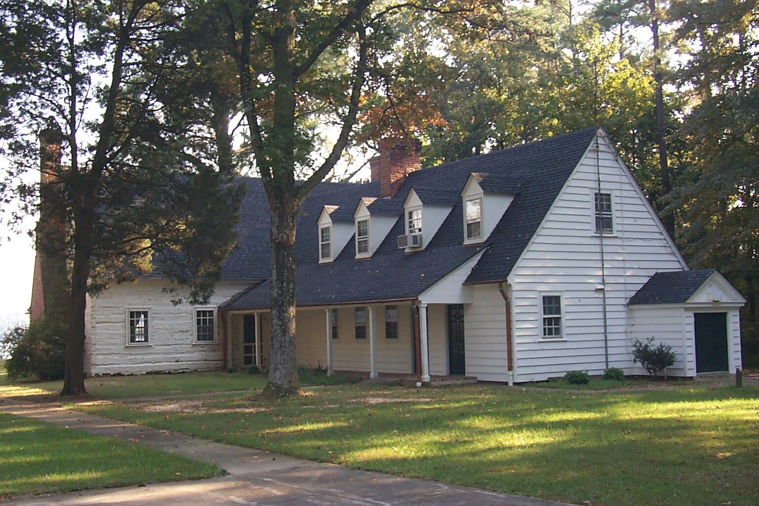 Log House Exterior