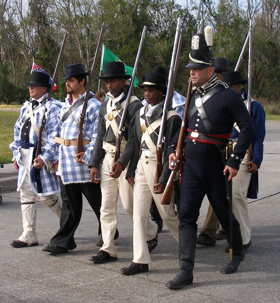 American troops at the Battle of New Orleans represented the diversity of the United States in 1815
