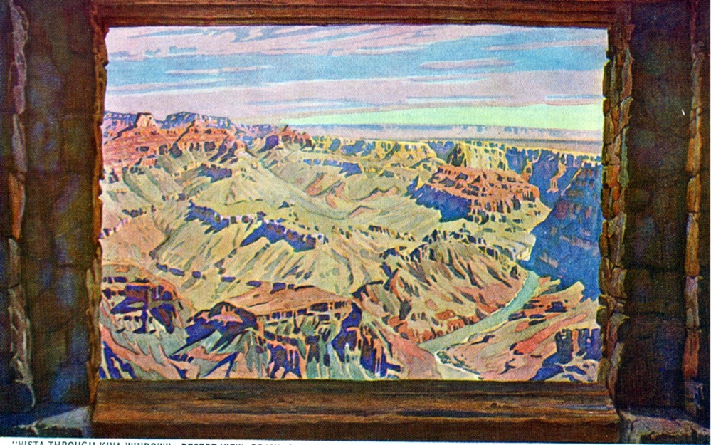 Grand Canyon Nat Park: Widforss Postcard H4485