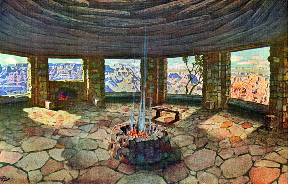Grand Canyon Nat Park: Widforss Postcard H4484