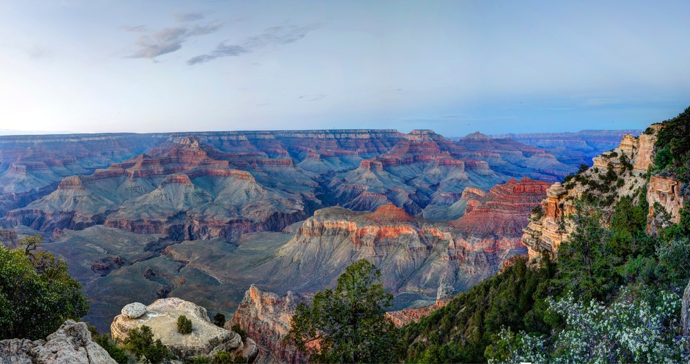 Grand Canyon National Park: Yaki Point After Sunset