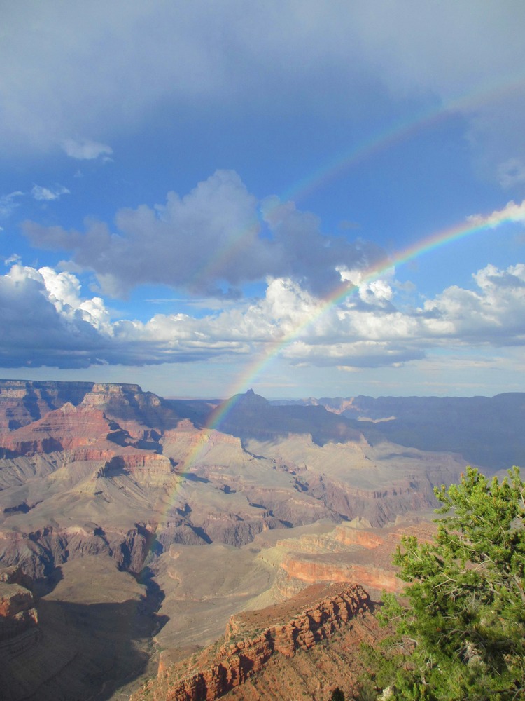 Grand Canyon National Park: Shoshone Point Rainbows