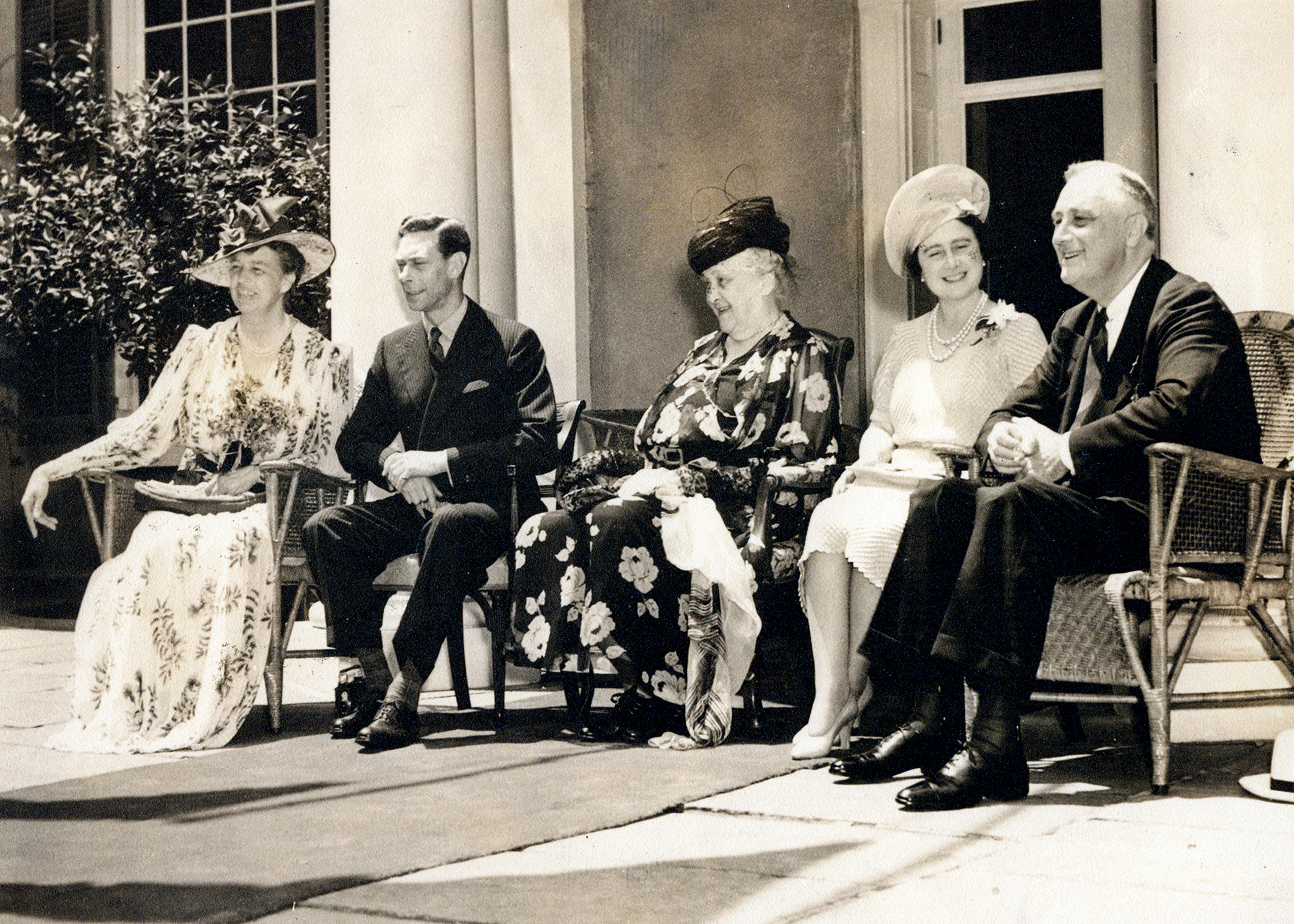 Roosevelts and British Monarchy - Home Of Franklin D Roosevelt National  Historic Site (U.S. National Park Service), image size:2100x1500