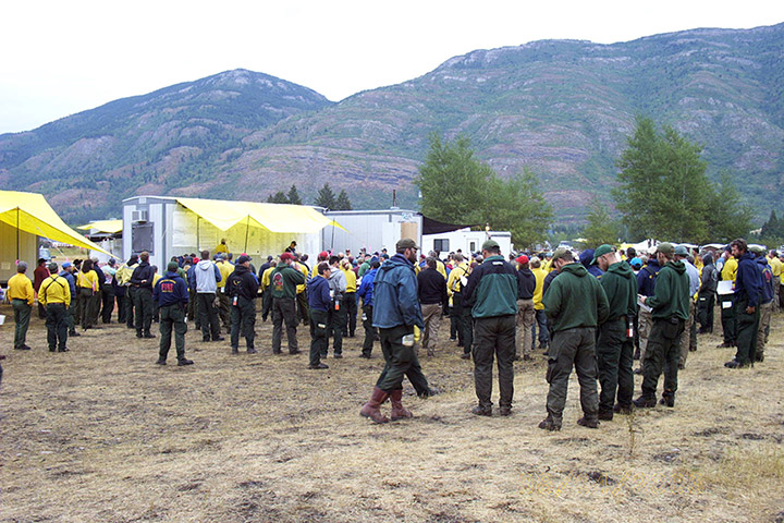 People: Life at Fire Camp