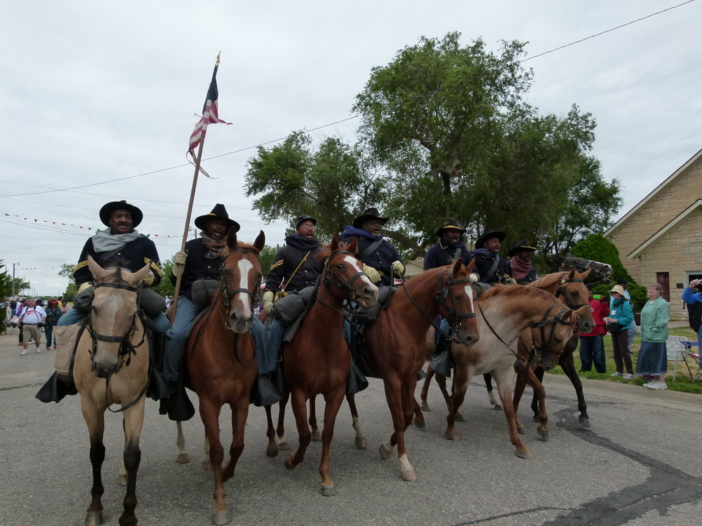 Nicodemus 10th Cavalry Reenactment Troop