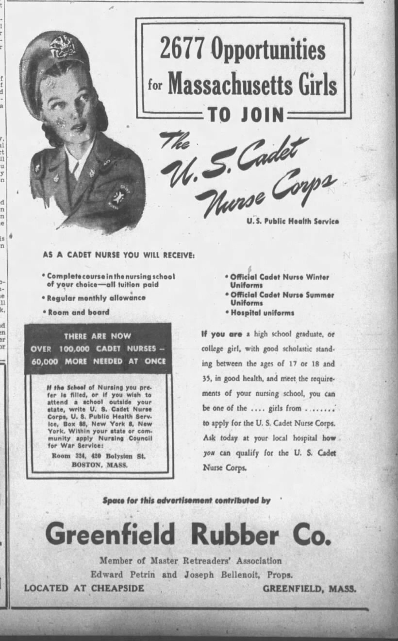 Cadet Nurse Corps Posters