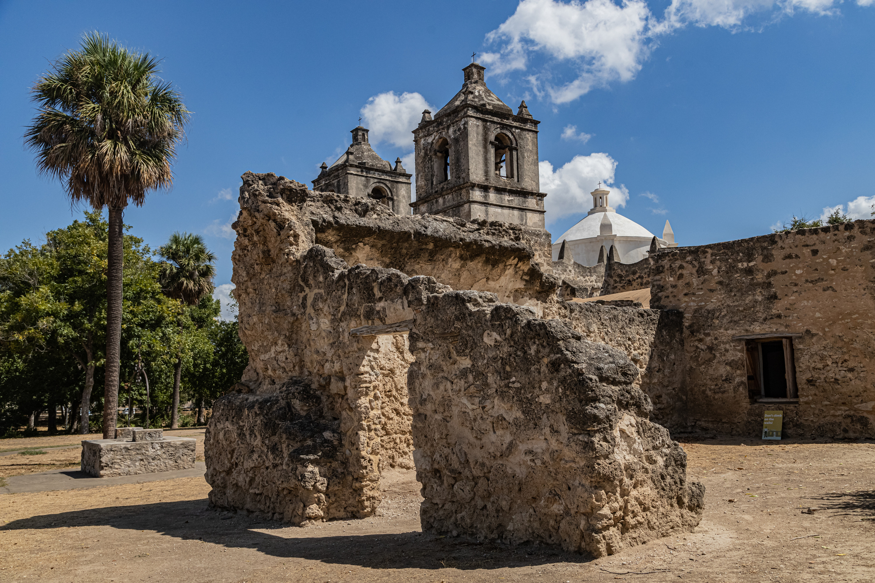San Antonio Missions National Historical Park - Mission Nuestra Señora de la Purisima Concepción de los Hainais
