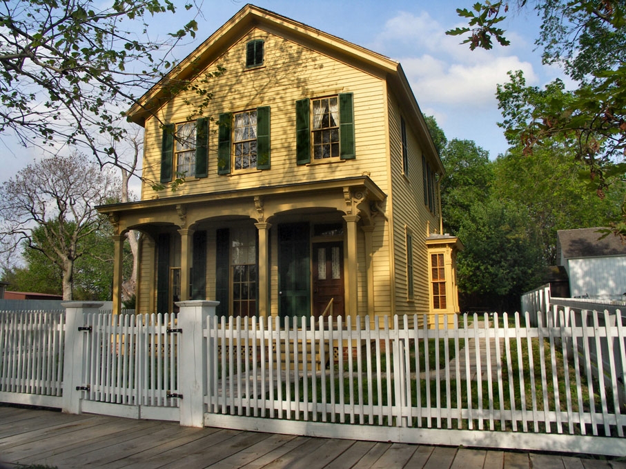 The historic Robinson House was built in 1863.