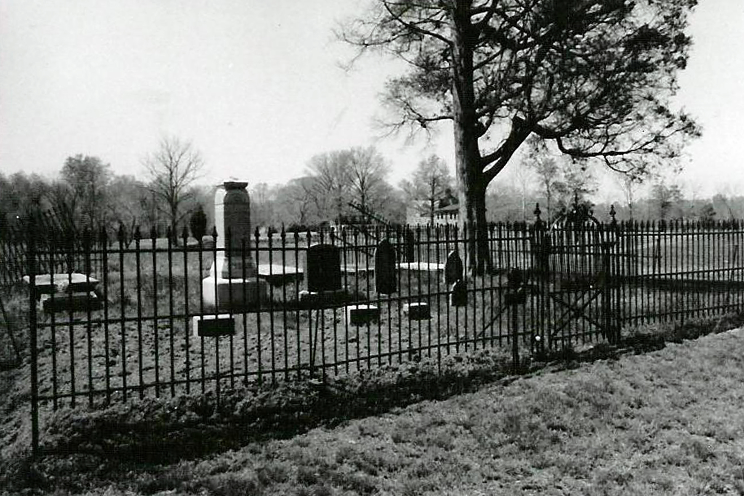 Historic Image of the Stone Family Cemetery