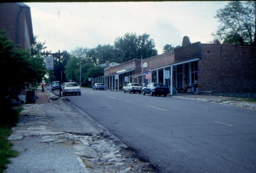 Image of a street in a small town.