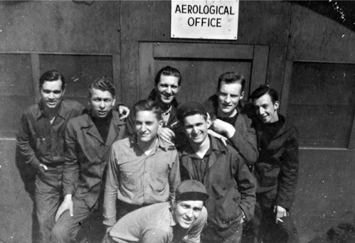 Courtesy of Walter Andersen - Back row: Name unknown, James Harvey Dew, Name unknown, Sandor "The Count" Podmanski, PeeWee Welch. Middle row: Name unknown, Bob Wyman. Bottom row: Andy Andersen