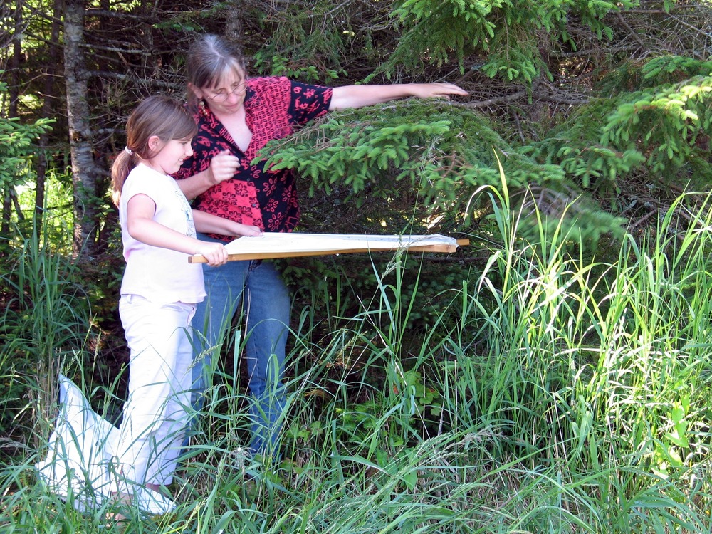 Participants learned collection techniques at the public session.