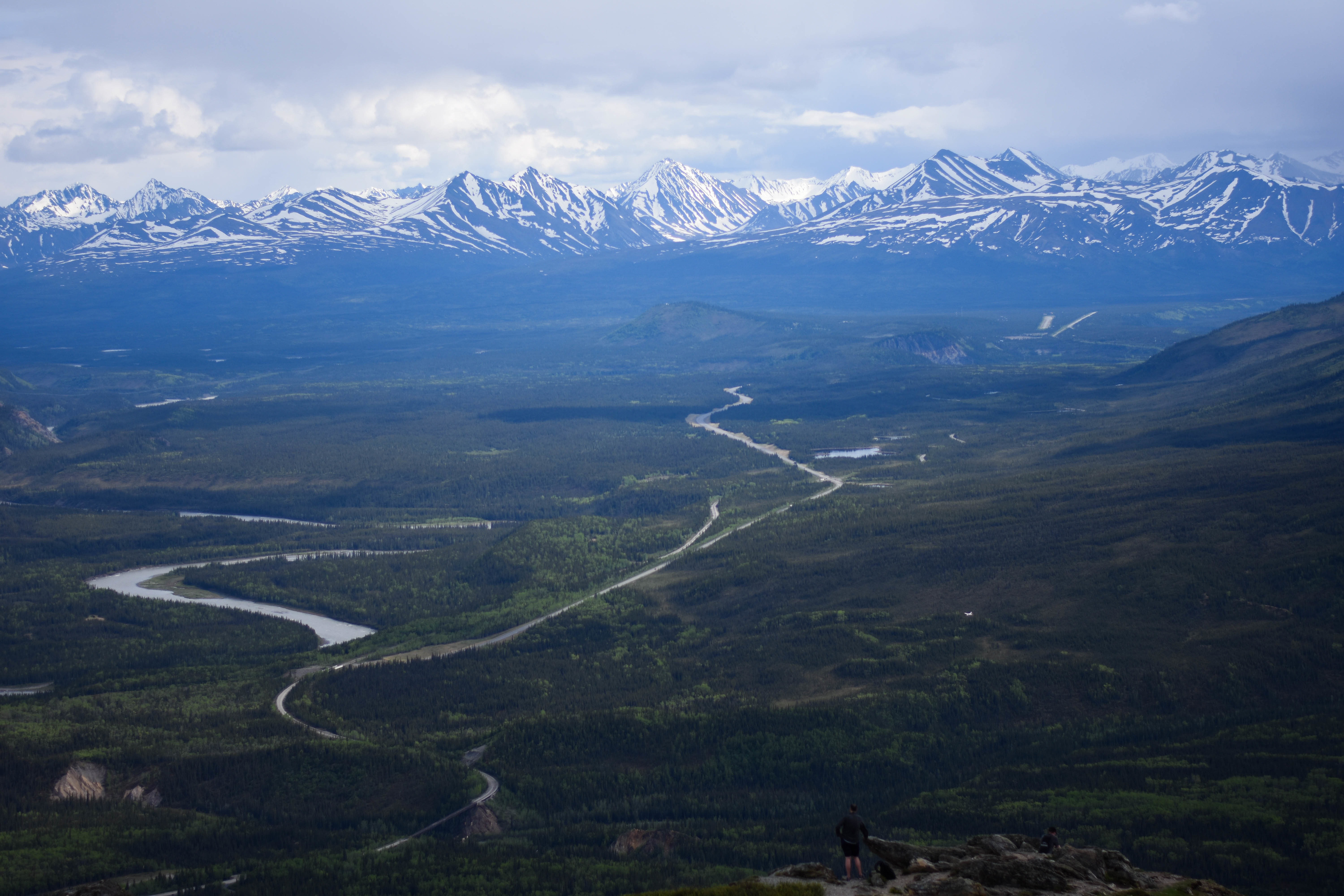 mountainous landscape at Denali National Park