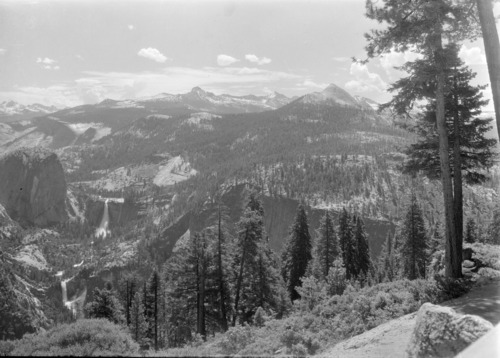 Falls from Glacier Point.