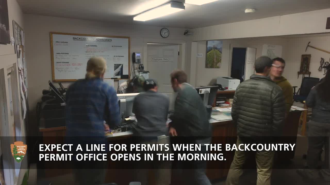 glacier backpacking permits