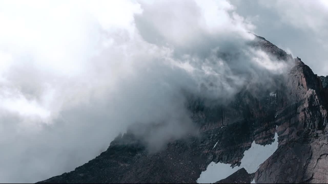 Climbing the Keyhole Route on Longs Peak, image size:1280x720