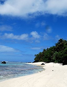 Ofu island beach photo