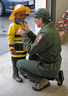 Ranger and kid photo