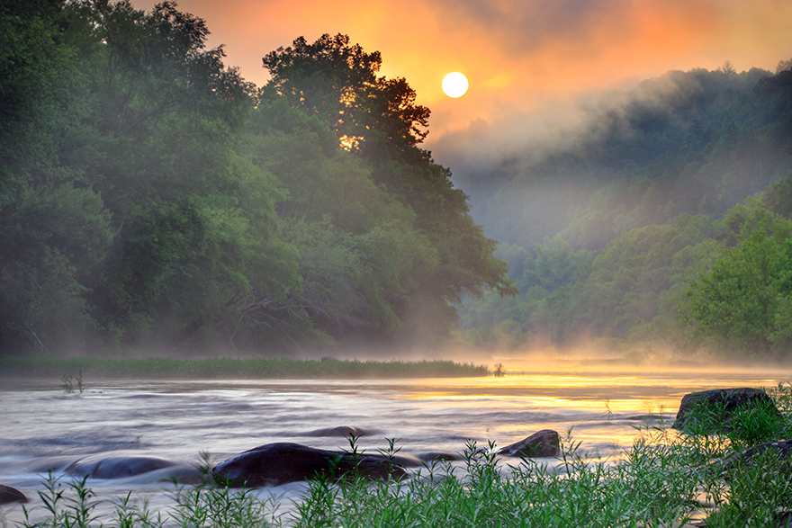 “Foggy Sunrise over Nemo,” by Jeff Parlow. “Foggy Sunrise over Nemo,” by Jeff Parlow.