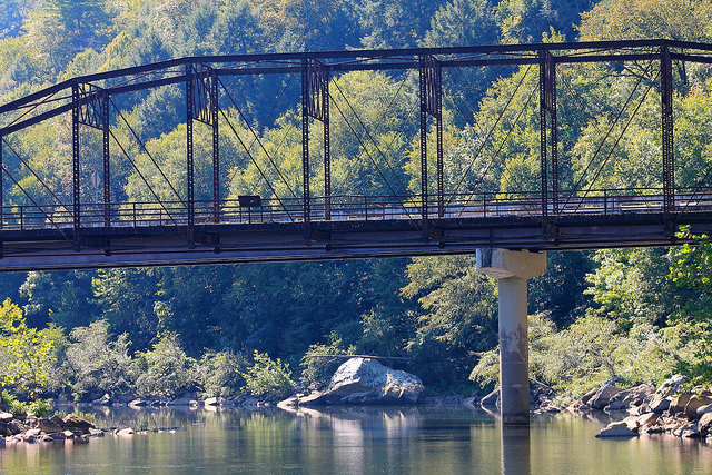 Nemo bridge over the Obed River