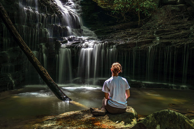 Obed-Waterfall Obed-Waterfall
