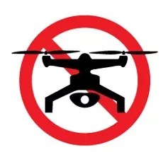No drones are allowed at the national monument.