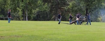 Civil War 150th Cannon demonstration